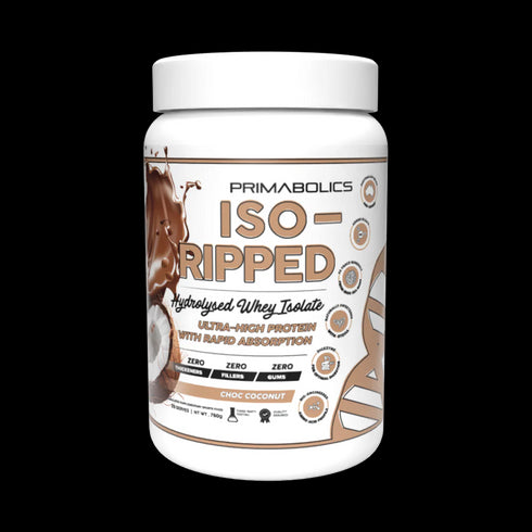 Iso Ripped Choc Coconut 25 Serve-Primabolics-Matakana Pharmacy